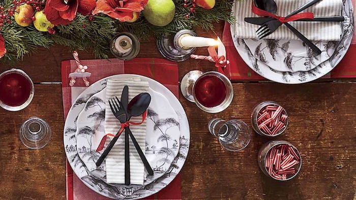 Classic China gets a Christmas Boost with these two inspiring table settings...                               Editor: Zoe Gowen.             Photo Editor: Jeanne Clayton.                                 Art Director: Robert Perino.                                     Prop Stylist: Buffy Hargett Miller.                    Photographer: Hector Manuel Sanchez.